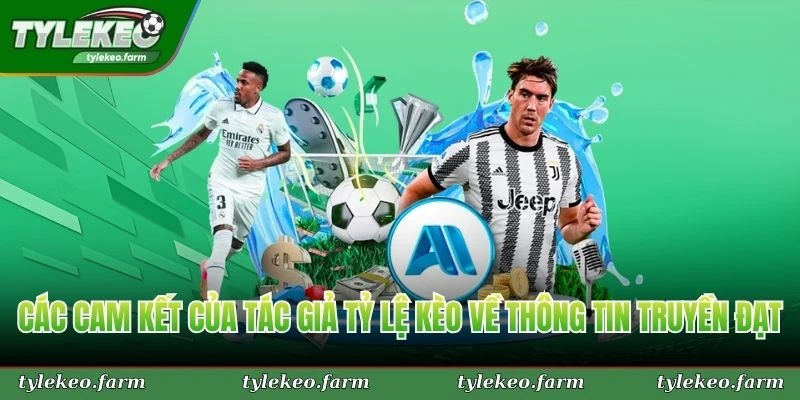 Các cam kết của tác giả Tỷ Lệ Kèo về thông tin truyền đạt