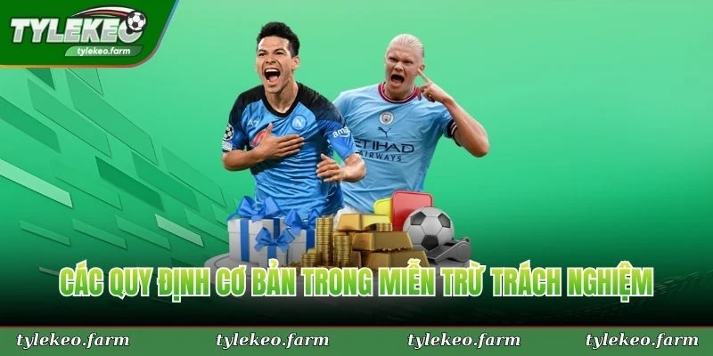 Các quy định cơ bản trong chính sách Miễn trừ trách nhiệm của Tỷ Lệ Kèo