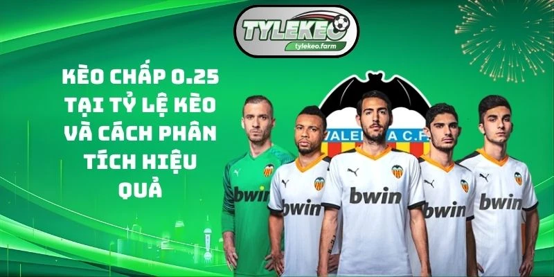 Kèo chấp 0.25