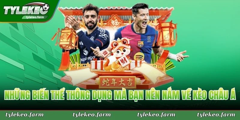 Những biến thể thông dụng mà bạn nên nắm về kèo châu Á